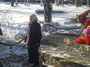 выступления старейшей жительницы п. Мама Варновой Анны Степановны