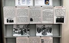 «Сталинградской битве 75 лет» -  Информационная витрина 