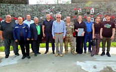 День ветерана боевых действий на "Аллее Памяти"