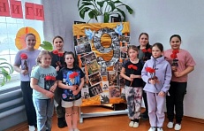 Час памяти "Гордимся Победой!" в библиотеке Луговского